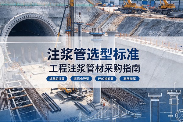 喜德注浆管选型标准